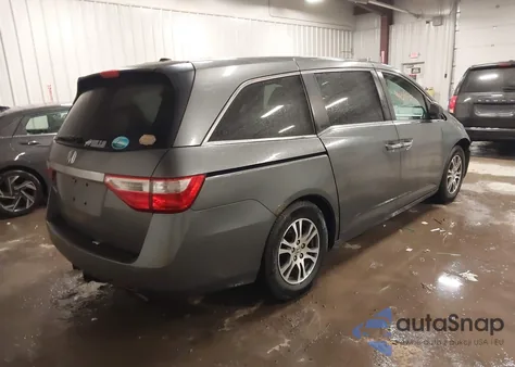 2012 Honda Odyssey Ex-L z USA, uszkodzony, nr VIN 5FNRL5H69CB051197